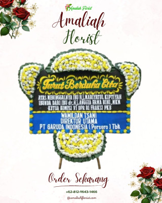 Papan Bunga Duka di Buaran Indah