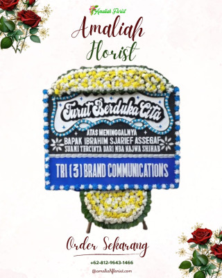 Papan Bunga Duka di Buaran Indah