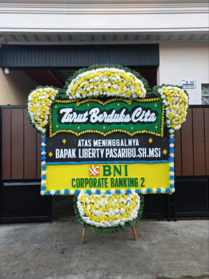 Papan Bunga Duka di Buaran Indah