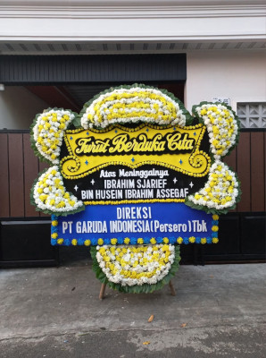 Papan Bunga Duka di Buaran Indah